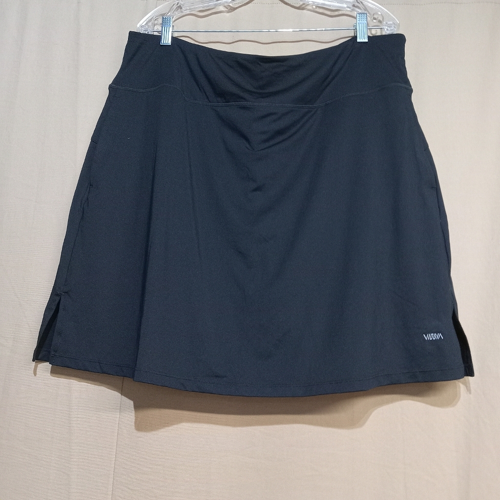 Viodia Women's 20" Long Skirt Skort High Waisted Modest Size XXXL